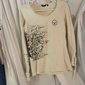 Womens long sleeve Touch Steeler shirt